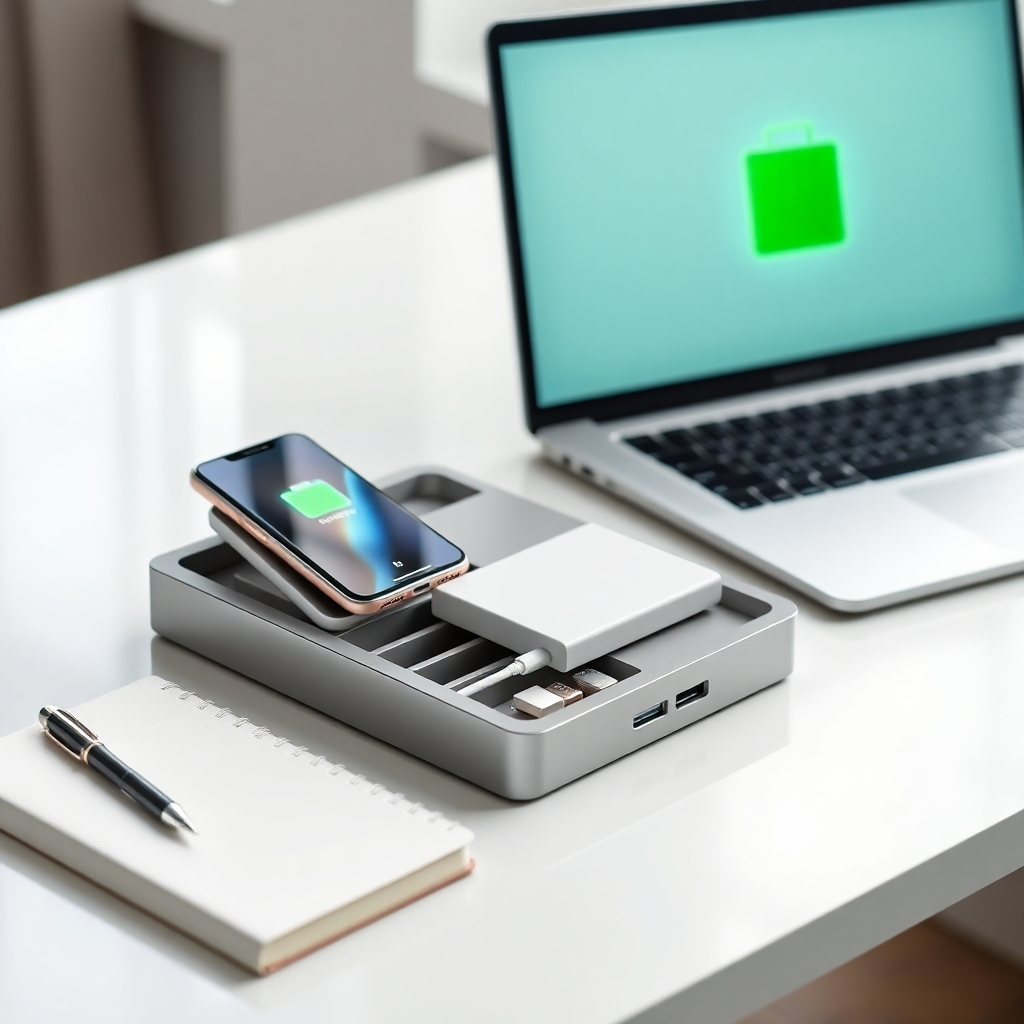 Promosyon Powerbank Organizer | Şarj ve Düzen Bir Arada